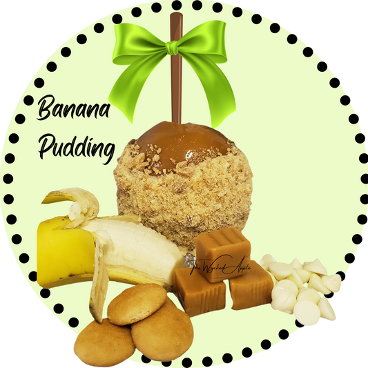 Banana Pudding Caramel Apple