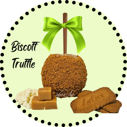 Biscoff Truffle Caramel Apple