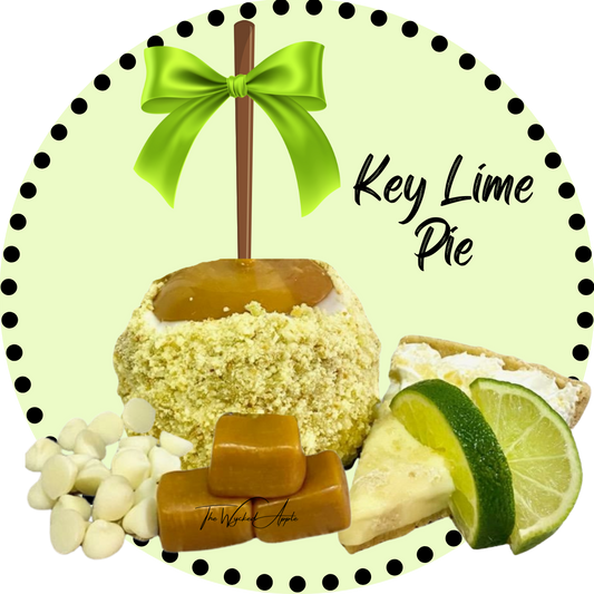 Key Lime Pie Caramel Apple