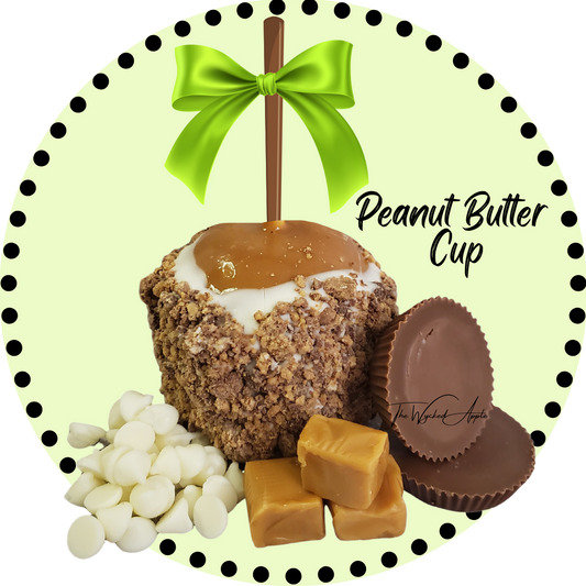 Peanut Butter Cup Caramel Apple