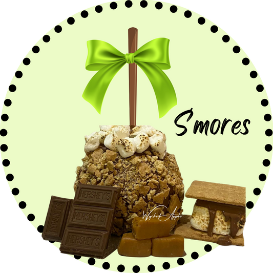 S'mores Caramel Apple